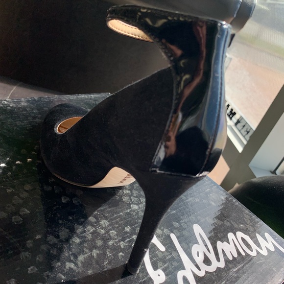 Black suede 3-inch heels - Picture 5 of 6